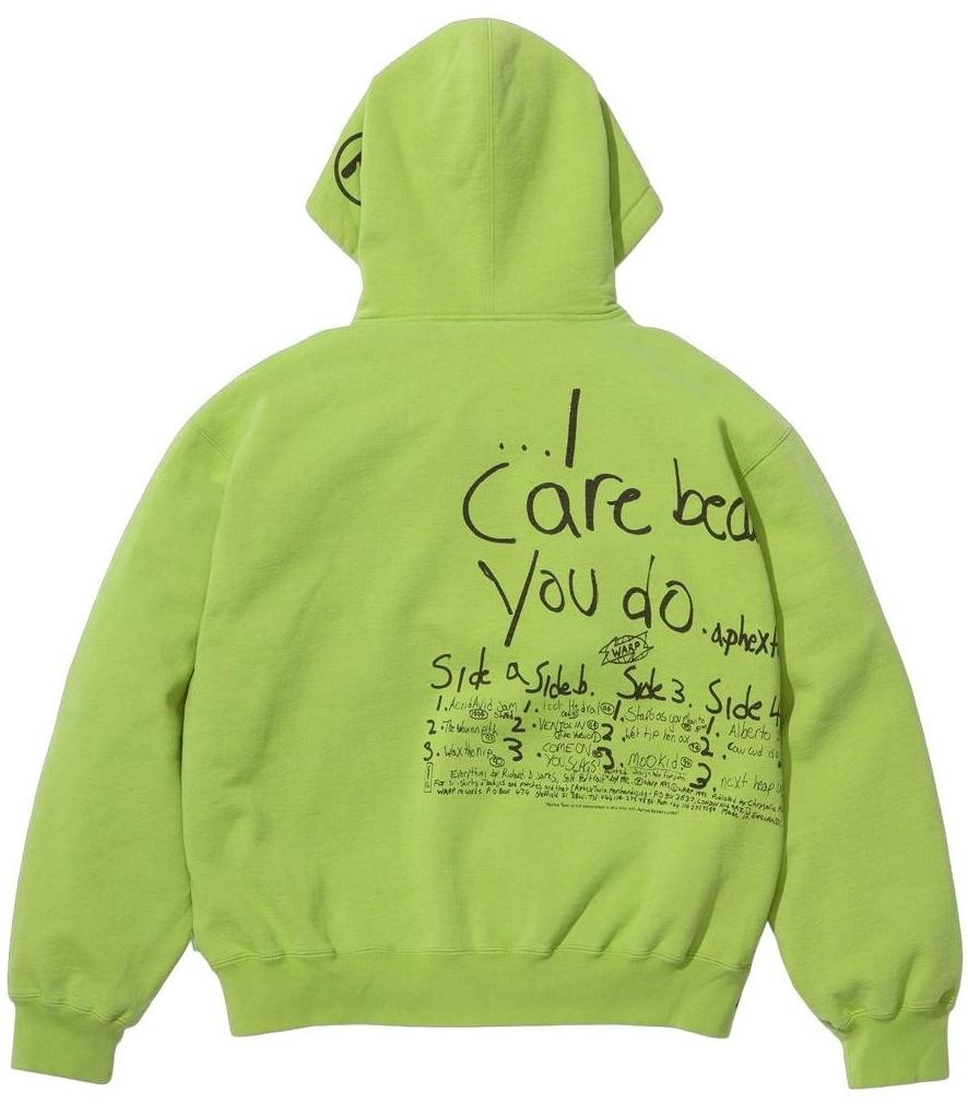 Supreme/Aphex Twin Zip Up Hooded Sweatshirt view 16